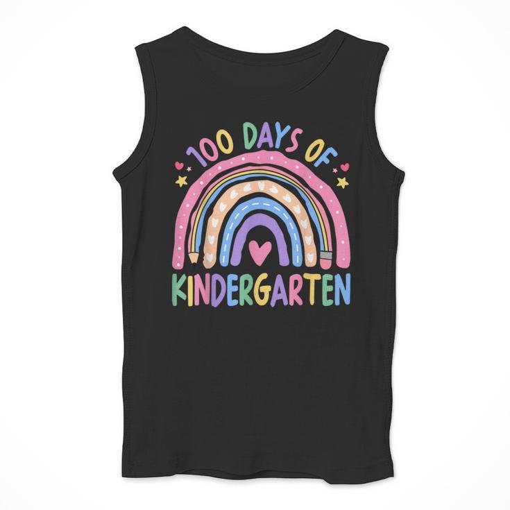 100th Day Of Kindergarten Teacher Kids 100 Days Smarter Men Tank Top, funny design 100th Day Of Kindergarten Teacher Kids 100 Days Smarter Men Tank Top, funny design