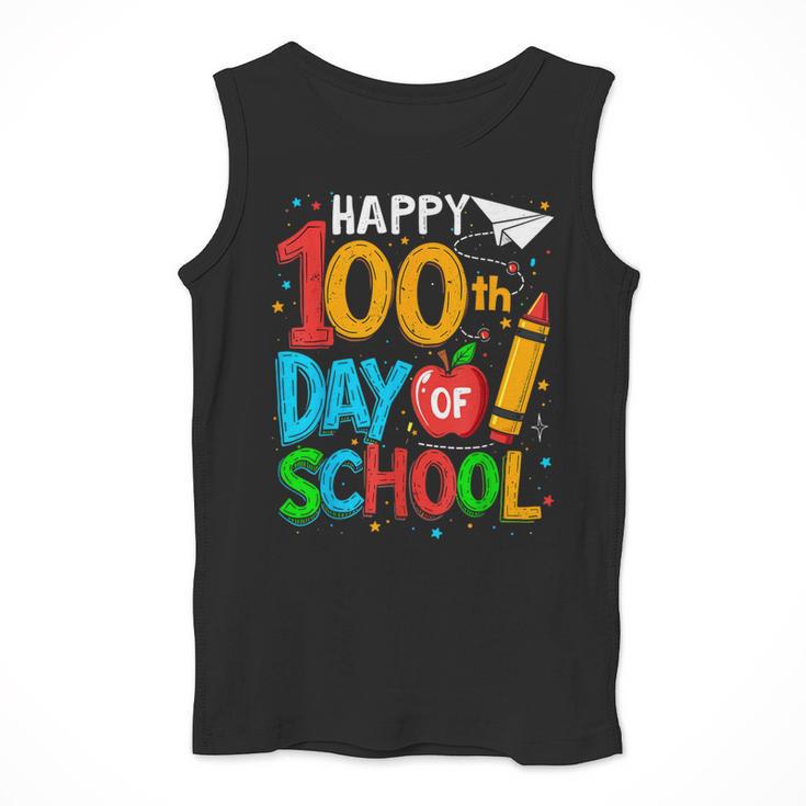 100th Day Of School Teachers Kids Happy 100 Days Men Tank Top, funny design