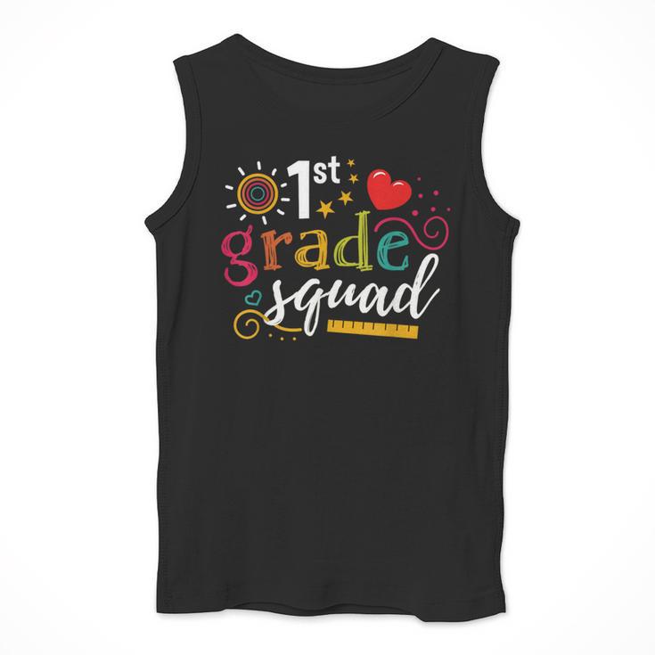 1st First Grade Squad Student Teacher Back To School Men Tank Top, First Grade Teacher Gifts, funny design 1st First Grade Squad Student Teacher Back To School Men Tank Top, First Grade Teacher Gifts, funny design