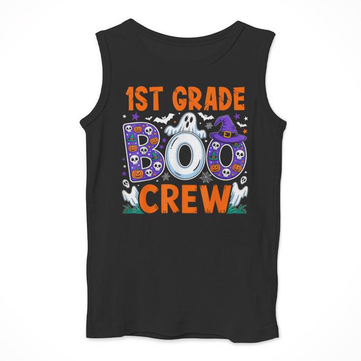 1st Grade Boo Crew First Grade Teacher Kids Happy Halloween Men Tank Top, First Grade Teacher Gifts, funny design