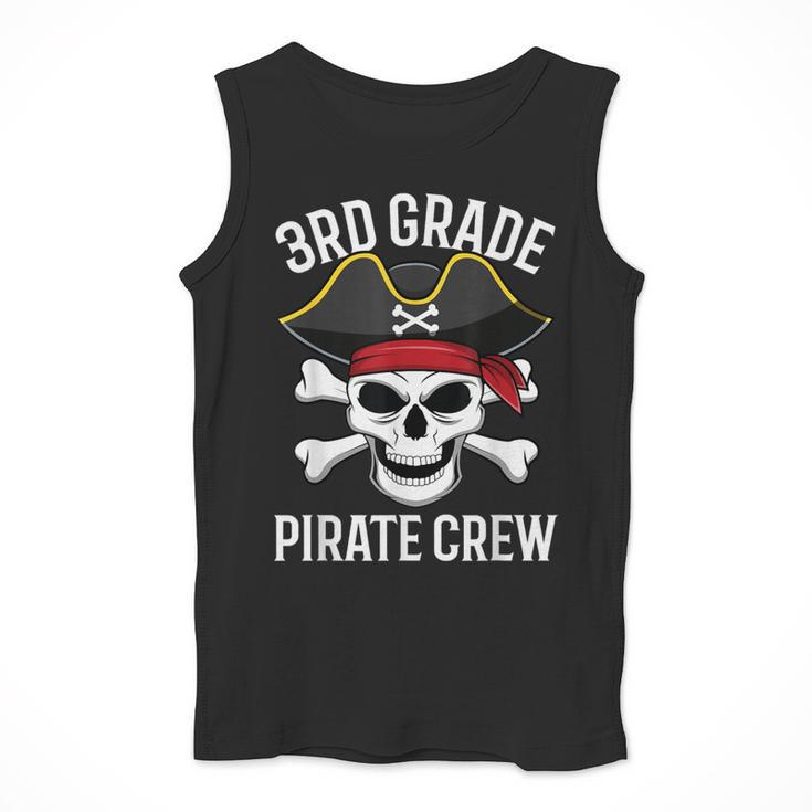 3rd Grade Pirate Crew Halloween Costume Student Teacher Men Tank Top, funny design 3rd Grade Pirate Crew Halloween Costume Student Teacher Men Tank Top, funny design