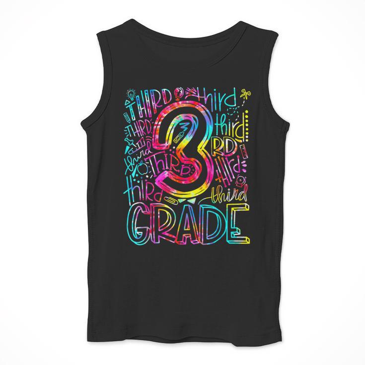 3rd Grade Typography Team Third Grade Teacher Back To School Men Tank Top, funny design 3rd Grade Typography Team Third Grade Teacher Back To School Men Tank Top, funny design