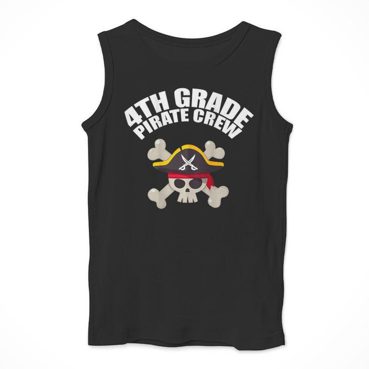 4th Grade Pirate Crew Halloween Costume Cool Teacher Student Men Tank Top, 4th Grade Teacher Gifts, funny design 4th Grade Pirate Crew Halloween Costume Cool Teacher Student Men Tank Top, 4th Grade Teacher Gifts, funny design