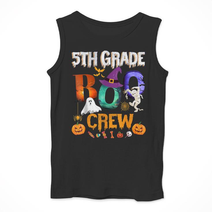 5th Grade Boo Crew Teacher Student Halloween Costume For Men Women Kids Men Tank Top, funny design