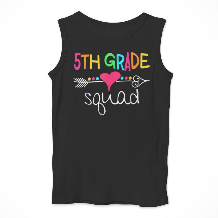 5th Grade Squad Fifth Teacher Student Team Back To School Men Tank Top, funny design 5th Grade Squad Fifth Teacher Student Team Back To School Men Tank Top, funny design