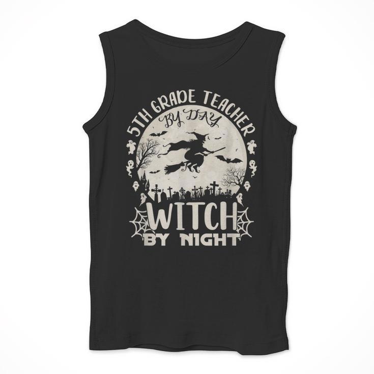 5th Grade Teacher By Day Witch By Night Halloween Men Tank Top, funny design 5th Grade Teacher By Day Witch By Night Halloween Men Tank Top, funny design