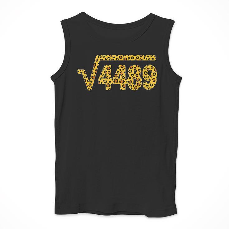 6 7 Leopard Pattern Meme Square Root 4489 Slang Math Teacher Men Tank Top, funny design 6 7 Leopard Pattern Meme Square Root 4489 Slang Math Teacher Men Tank Top, funny design