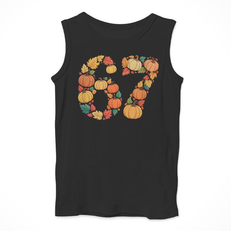 67 6 7 Fall Leaves For Teachers 67 Teacher Men Tank Top, funny design 67 6 7 Fall Leaves For Teachers 67 Teacher Men Tank Top, funny design