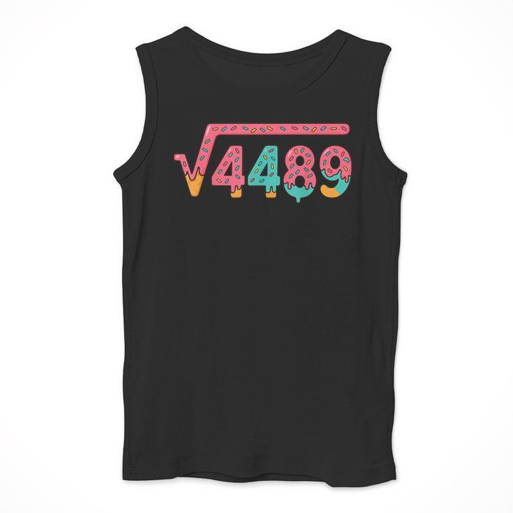 67 Ice Cream Drip Meme Square Root 4489 Slang Math Teacher Men Tank Top, funny design
