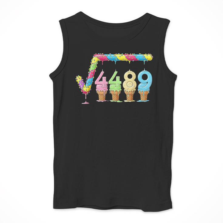 67 Ice Cream Drip Meme Square Root 4489 Slang Teacher Math Men Tank Top, funny design