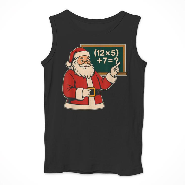 67 Teacher Christmas Santa Six Seven Meme Brainrot Math Joke Men Tank Top, funny design