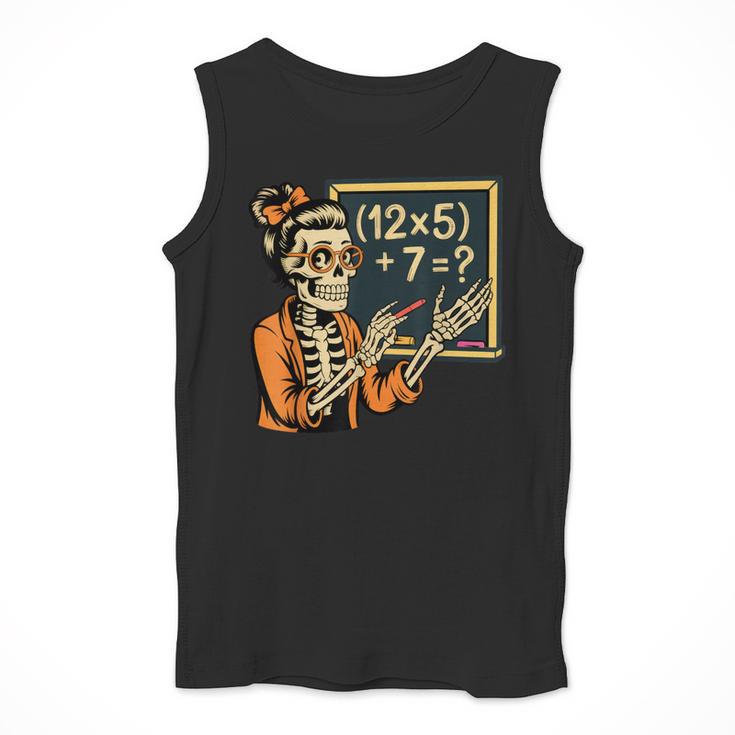 67 Teacher Halloween Skeleton Men Tank Top, funny design 67 Teacher Halloween Skeleton Men Tank Top, funny design