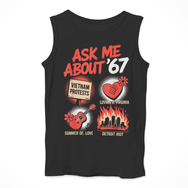 67 History Teacher Teacher 6 7 Overuse '67 Men Tank Top, History Teacher Gifts, funny design