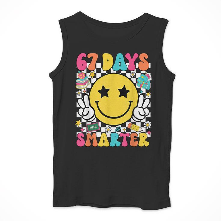 67th Day Of School Shirt 67 Days Smarter Teacher Boy Girls Men Tank Top, funny design 67th Day Of School Shirt 67 Days Smarter Teacher Boy Girls Men Tank Top, funny design