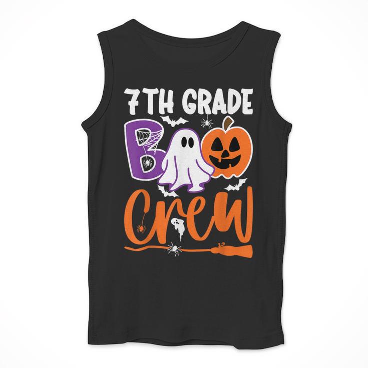 7th Grade Boo Crew Teacher Student Halloween Costume Men Tank Top, funny design 7th Grade Boo Crew Teacher Student Halloween Costume Men Tank Top, funny design