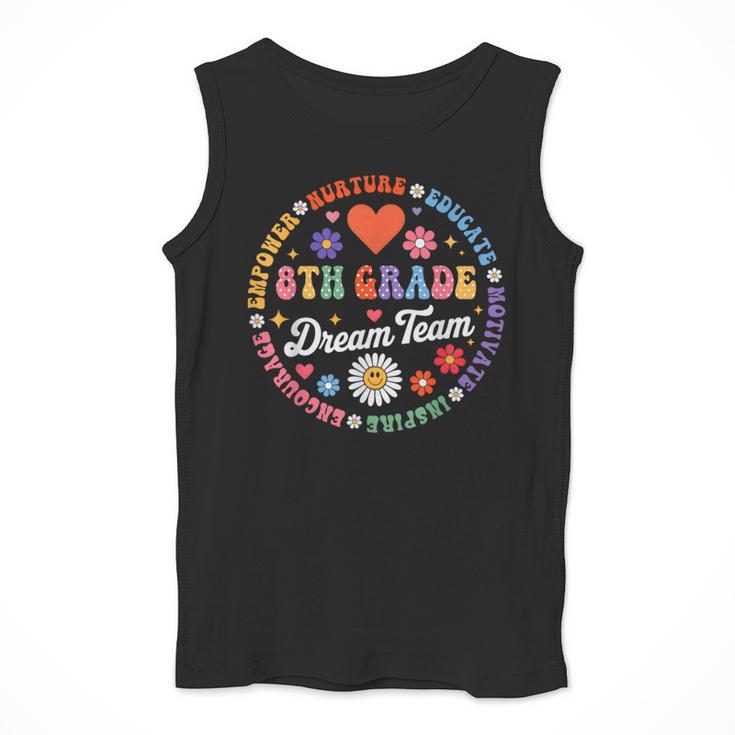 8th Grade Dream Team Eighth Grade Teacher Kid Back To School Men Tank Top, funny design 8th Grade Dream Team Eighth Grade Teacher Kid Back To School Men Tank Top, funny design