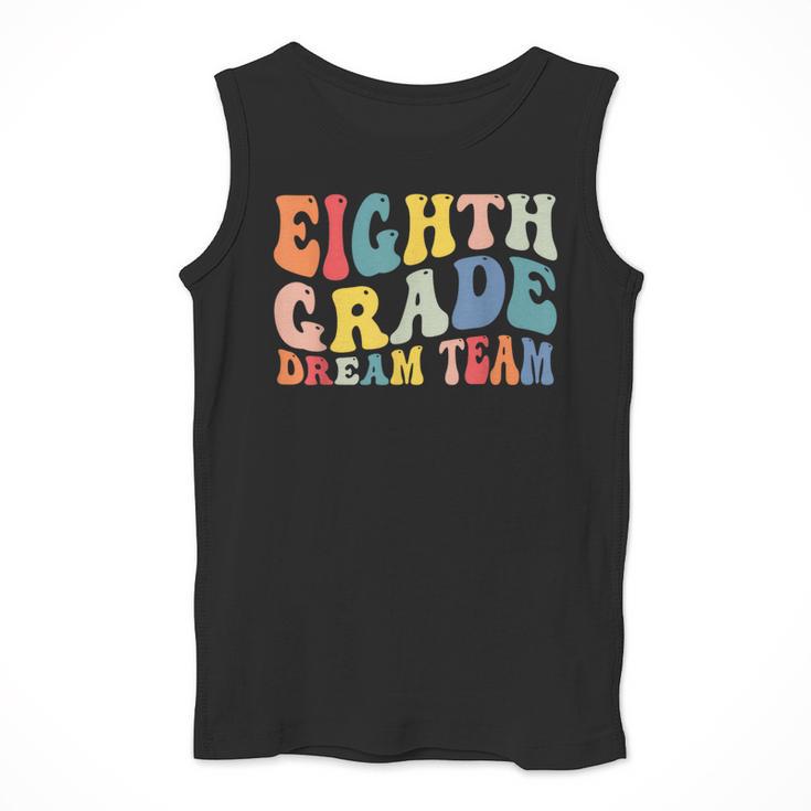 8th Grade Dream Team Teachers Boys Kids Retro Back To School Men Tank Top, funny design 8th Grade Dream Team Teachers Boys Kids Retro Back To School Men Tank Top, funny design