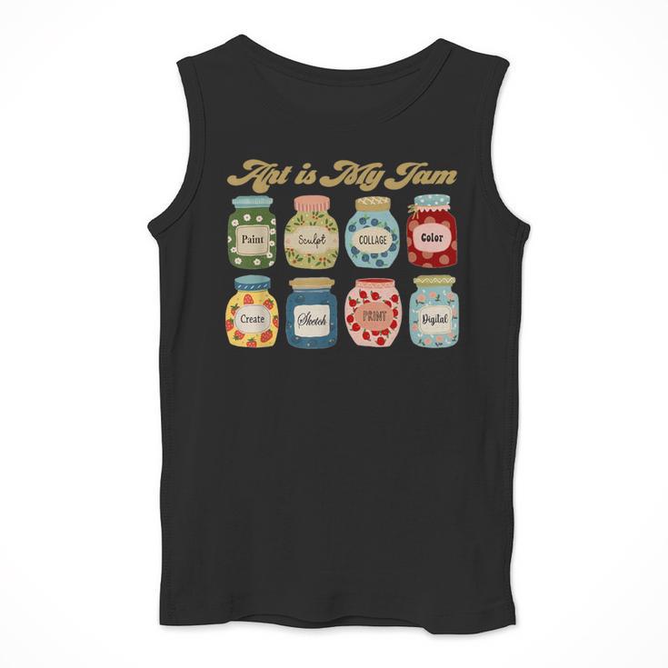 Art Is My Jam Art Teacher Specials Team Steam Teacher Men Tank Top, funny design
