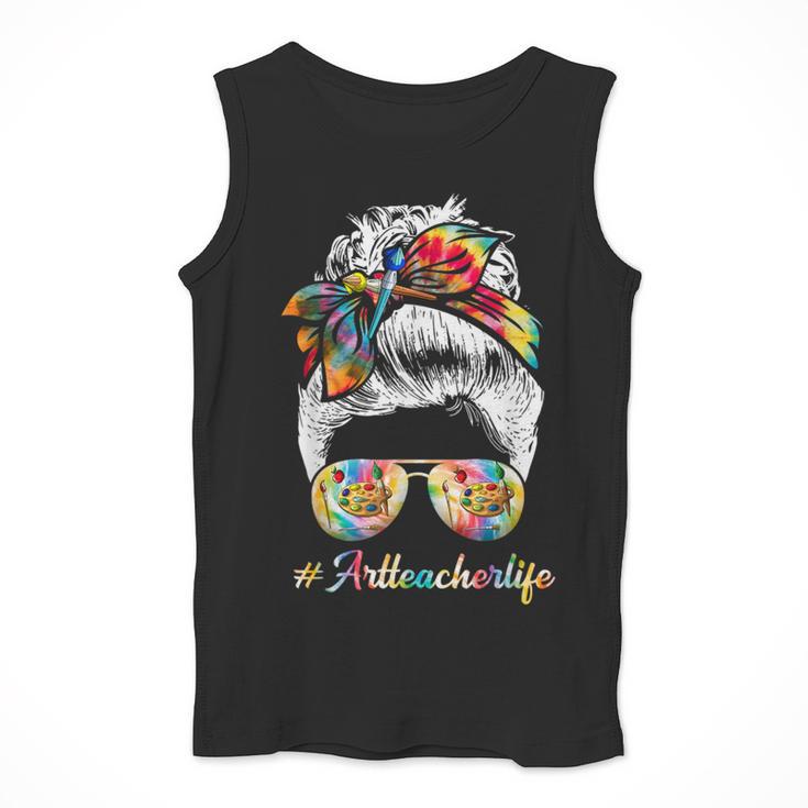 Art Teacher Life Messy Bun Back To School Art Teacher Men Tank Top, funny design Art Teacher Life Messy Bun Back To School Art Teacher Men Tank Top, funny design