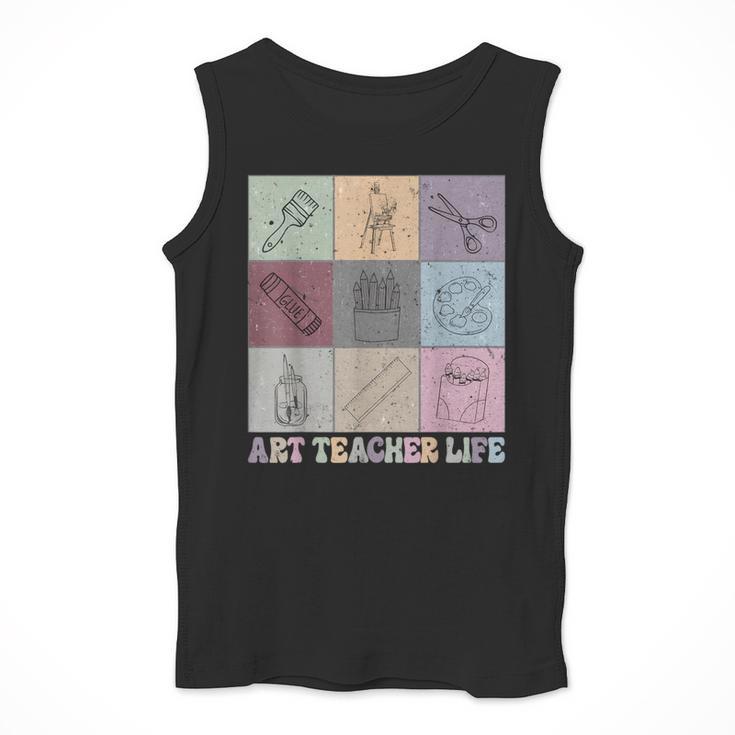 Art Teacher Life Retro Groovy Teaching Future Artists Men Tank Top, Future Teacher Gifts, Groovy Teacher Gifts, funny design Art Teacher Life Retro Groovy Teaching Future Artists Men Tank Top, Future Teacher Gifts, Groovy Teacher Gifts, funny design