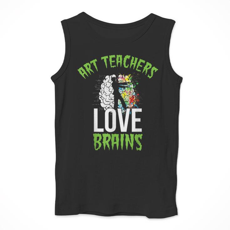 Art Teachers Love Brains Shirt Halloween Zombie Teaching Tee Men Women Kids Men Tank Top, funny design Art Teachers Love Brains Shirt Halloween Zombie Teaching Tee Men Women Kids Men Tank Top, funny design