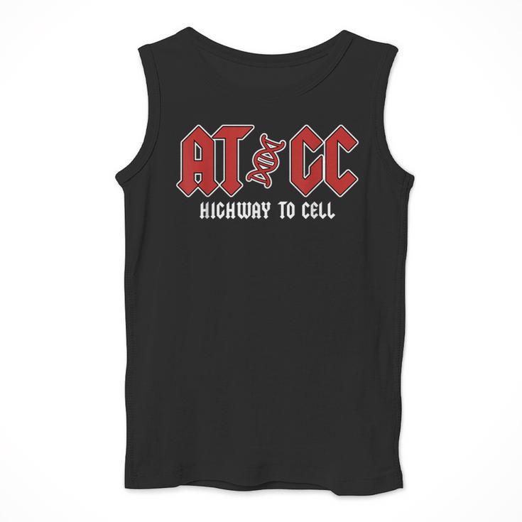 ATGC Teacher Student Biology Men Tank Top, funny design