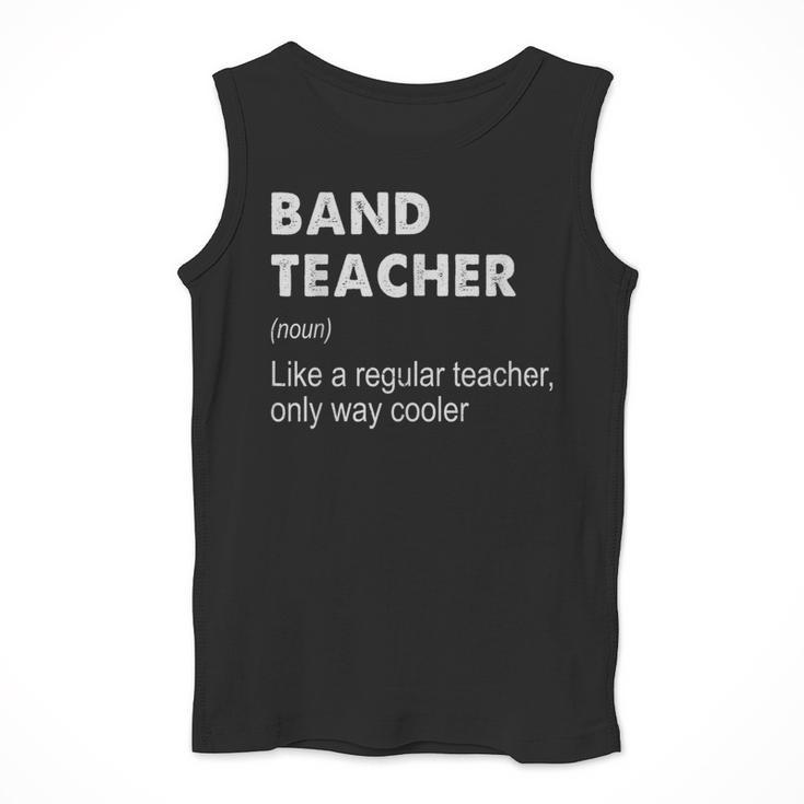 Band Teacher Definition Teaching School Teacher Men Tank Top, funny design Band Teacher Definition Teaching School Teacher Men Tank Top, funny design