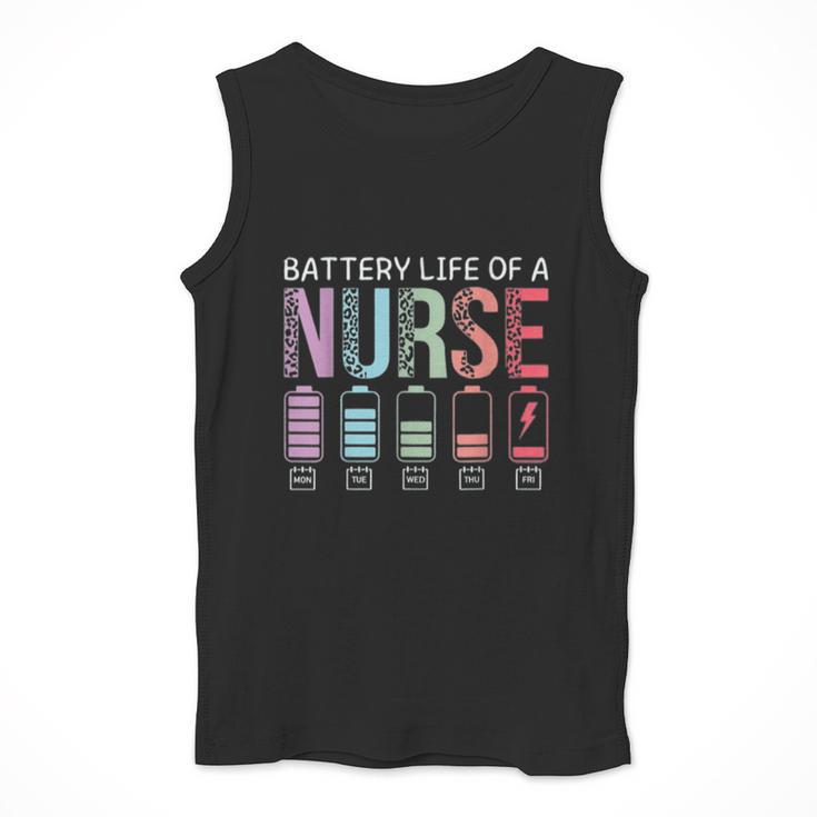 Battery Life Of A Nurse School Teacher Appreciation Men Tank Top, funny design