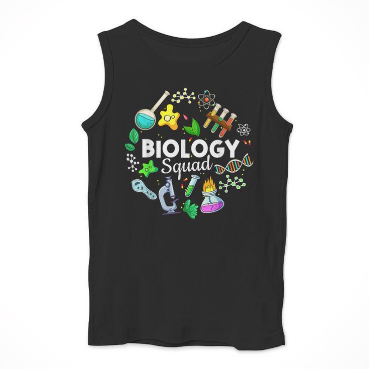 Biology Squad Science Teacher Student Biologist Men Tank Top, Science Teacher Gifts, funny design