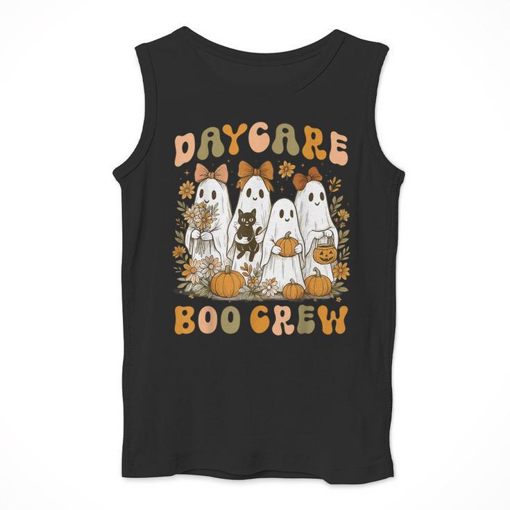 Boo Crew Daycare Teacher Matching Halloween Costume Ghost Men Tank Top, funny design