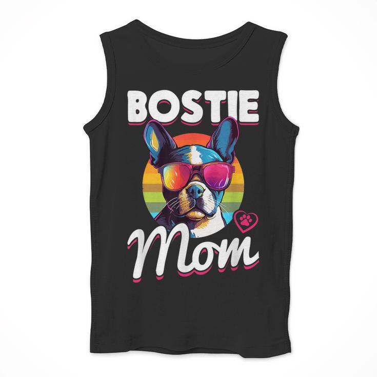 Boston Terrier Bostie Dog Breed Pet Bostie Mom Men Tank Top, Mom Gifts, Boston Terrier Mom Gifts, funny design