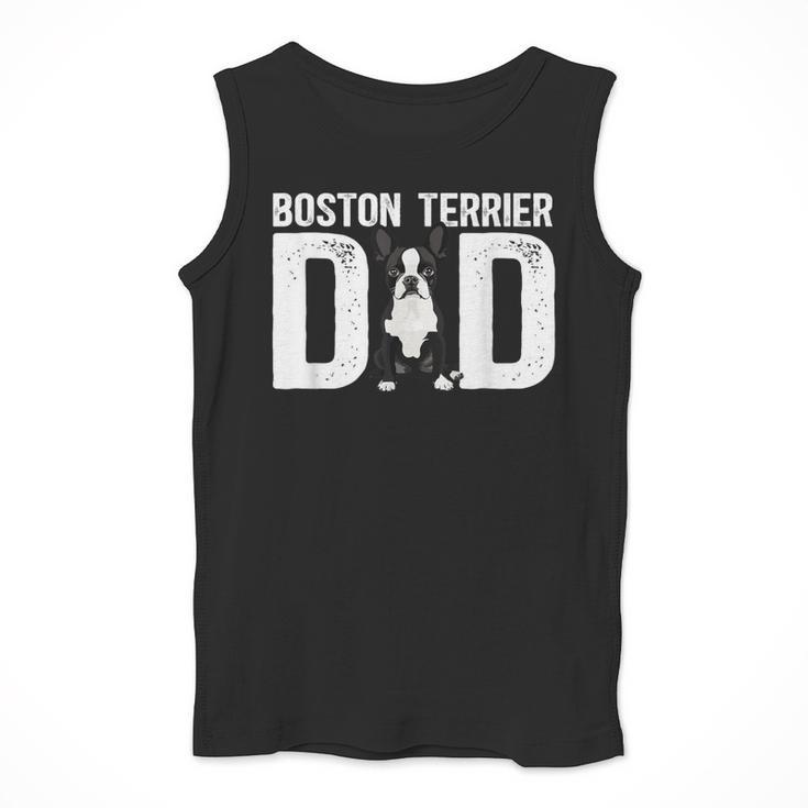Boston Terrier Dad Of A Bostie Dad Bostie Father Men Tank Top, Boston Terrier Dad Gifts, funny design