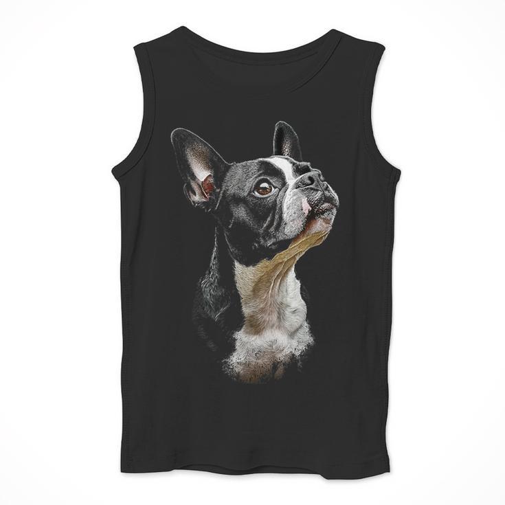 Boston Terrier Dog Graphic Pet Art Boston Terrier For Men Women Kids Men Tank Top, funny design