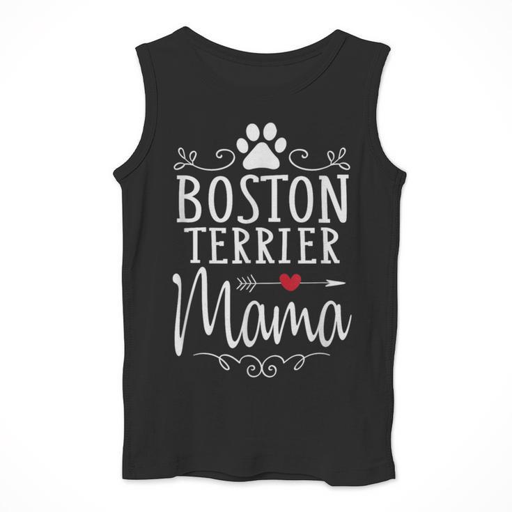 Boston Terrier Mama Boston Terrier Lover Shirt Men Tank Top, funny design