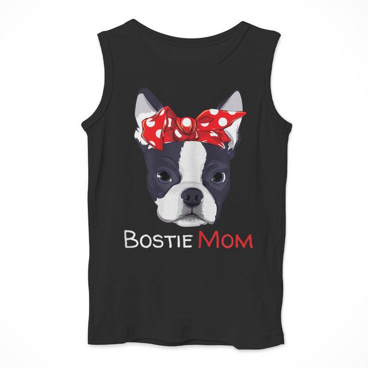 Boston Terrier Mom Bostie Women Girls Men Tank Top, Mom Gifts, Boston Terrier Mom Gifts, funny design