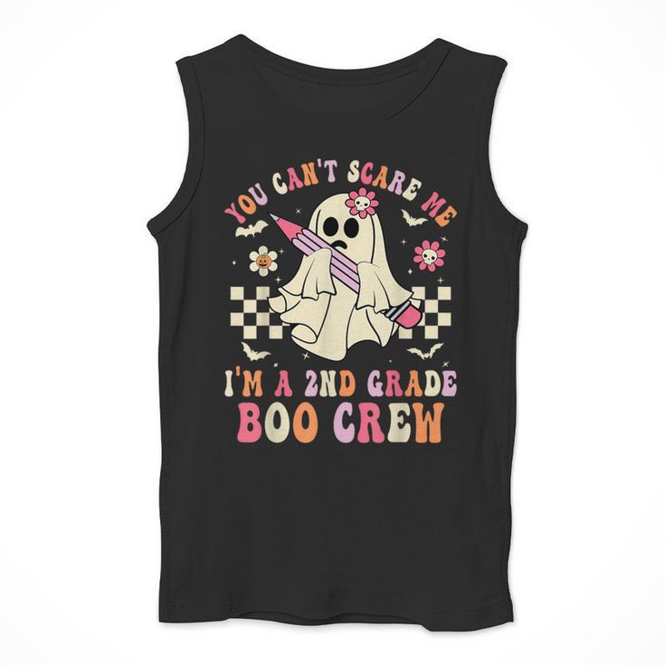 You Can't Scare Me Im A 2nd-Grade Boo Crew Teacher Halloween Men Tank Top, funny design You Can't Scare Me Im A 2nd-Grade Boo Crew Teacher Halloween Men Tank Top, funny design