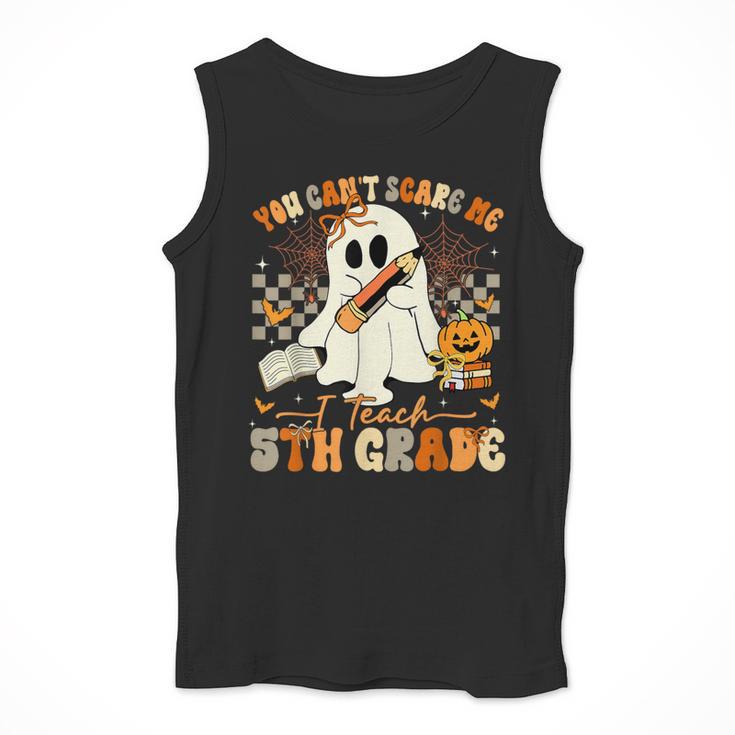 You Can't Scare Me I Teach Fifth Grade Teacher Halloween Men Tank Top, funny design You Can't Scare Me I Teach Fifth Grade Teacher Halloween Men Tank Top, funny design