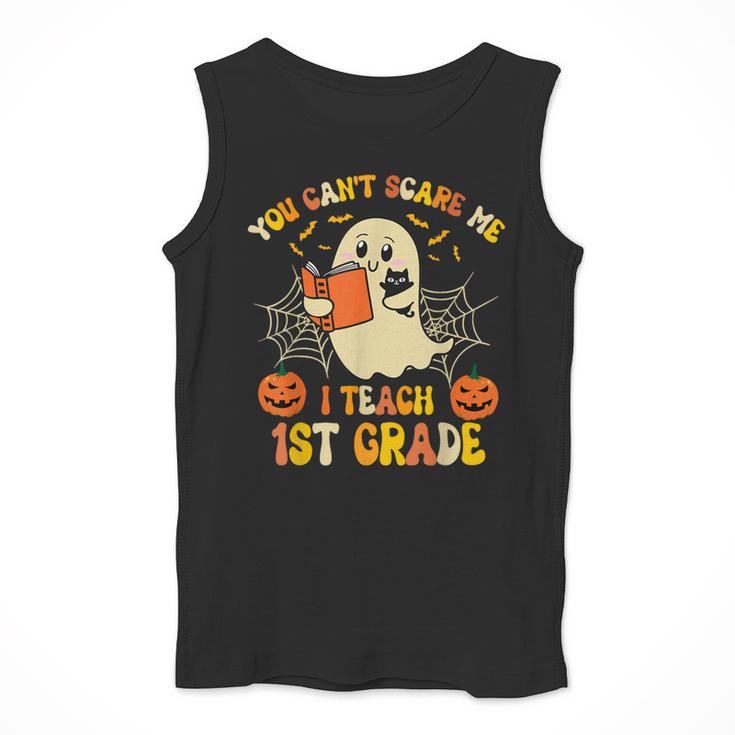 You Can't Scare Me I Teach First Grade Halloween Teacher Men Tank Top, First Grade Teacher Gifts, funny design You Can't Scare Me I Teach First Grade Halloween Teacher Men Tank Top, First Grade Teacher Gifts, funny design