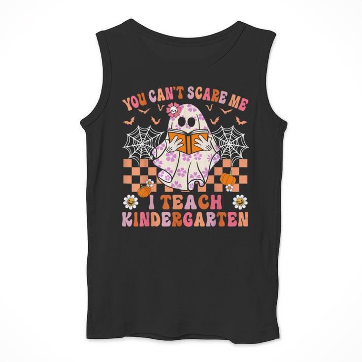You Cant Scare Me I Teach Kindergarten Teacher Halloween Men Tank Top, funny design You Cant Scare Me I Teach Kindergarten Teacher Halloween Men Tank Top, funny design