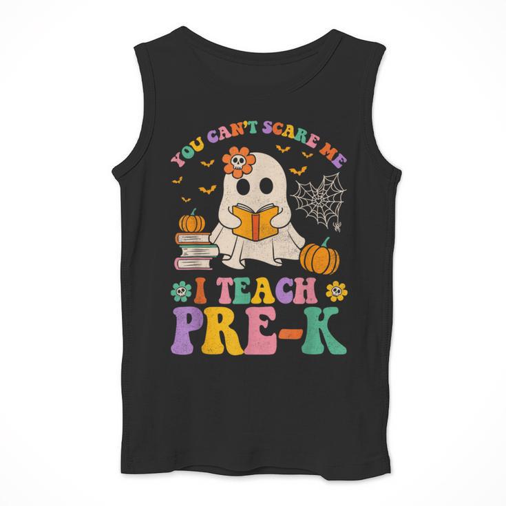 You Can't Scare Me I Teach Pre-k Teacher Halloween Ghost Men Women Kids Men Tank Top, funny design You Can't Scare Me I Teach Pre-k Teacher Halloween Ghost Men Women Kids Men Tank Top, funny design