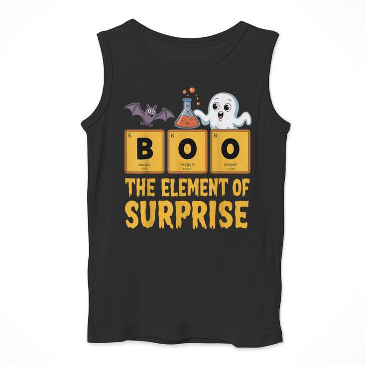 Chemistry Boo The Element Of Surprise Science Teacher Men Tank Top, Science Teacher Gifts, funny design