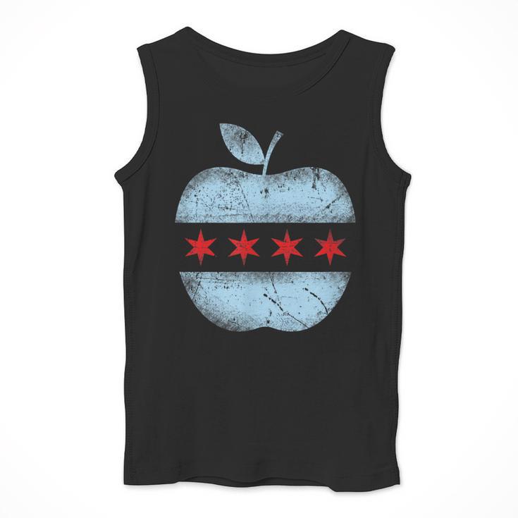 Chicago Flag Teacher School Cute Men Tank Top, funny design Chicago Flag Teacher School Cute Men Tank Top, funny design