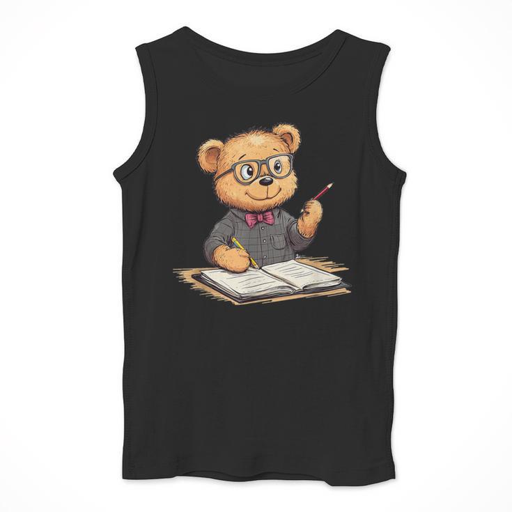 Classroom Fun With Teddy Bear Teacher Men Tank Top, funny design Classroom Fun With Teddy Bear Teacher Men Tank Top, funny design