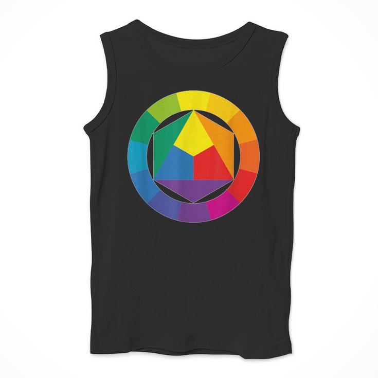 Color Wheel Palette Shirt Artist Painter Art Teacher Tshirt Men Tank Top, funny design Color Wheel Palette Shirt Artist Painter Art Teacher Tshirt Men Tank Top, funny design