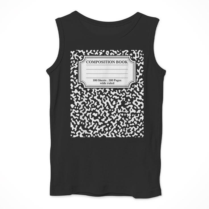 Composition Notebook Matching Group Halloween Teachers Men Tank Top, funny design