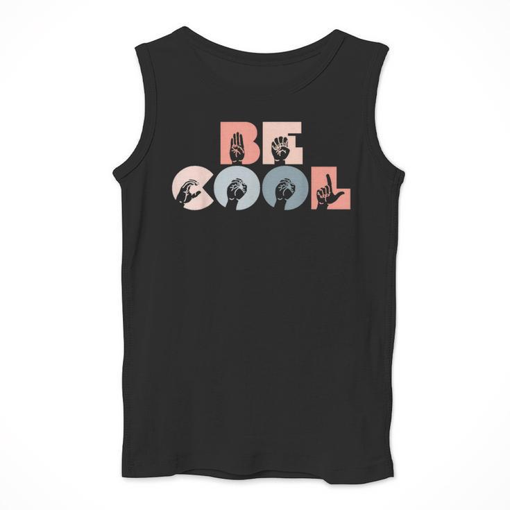 Cool Sign Language ASL Teacher Deaf People ASL Interpreter Men Tank Top, funny design Cool Sign Language ASL Teacher Deaf People ASL Interpreter Men Tank Top, funny design