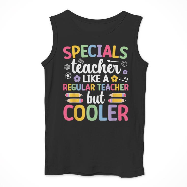Cool Specials Teacher Specials Team Specials Squad Men Tank Top, funny design