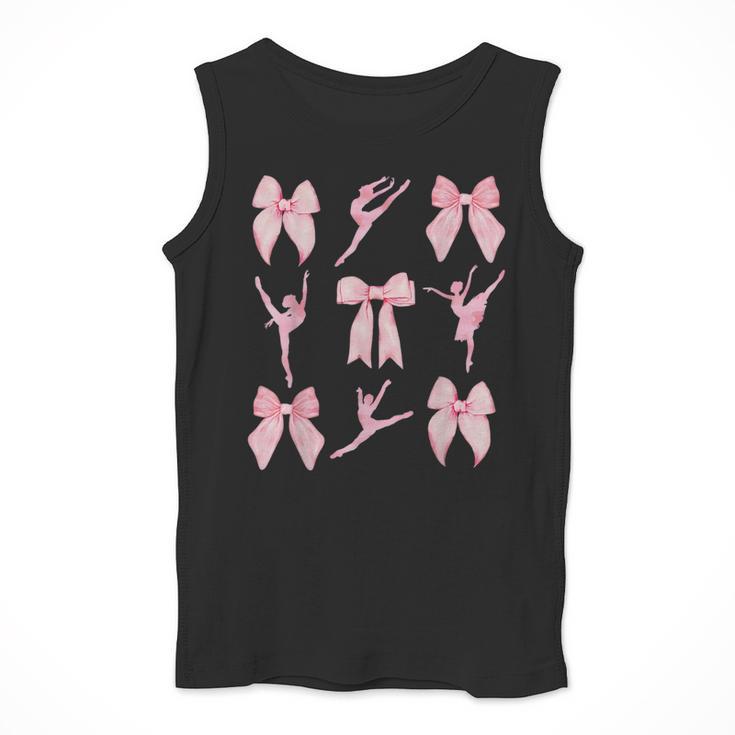 Coquette Bow Ballet Dance Teacher Coquette Women Dancing Men Tank Top, funny design Coquette Bow Ballet Dance Teacher Coquette Women Dancing Men Tank Top, funny design