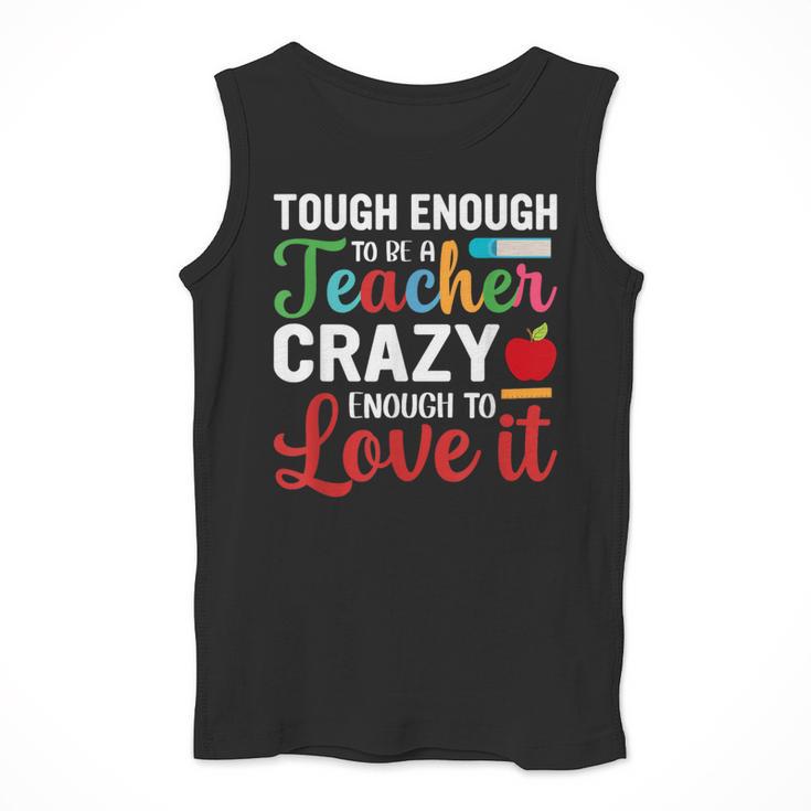 Crazy Teacher Men Women School Teachers Men Tank Top, funny design