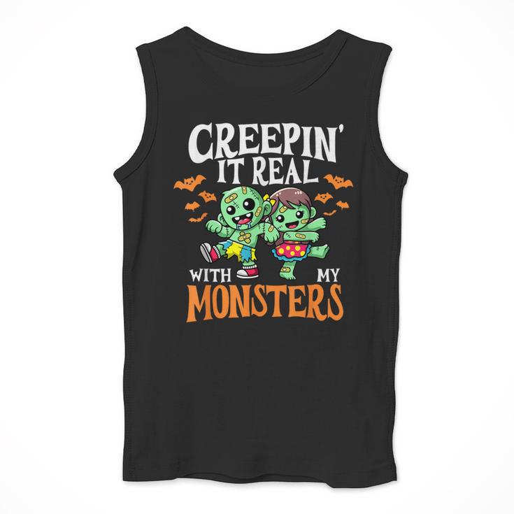 Creepin It Real Monster School Teacher Principal Halloween Men Tank Top, funny design Creepin It Real Monster School Teacher Principal Halloween Men Tank Top, funny design